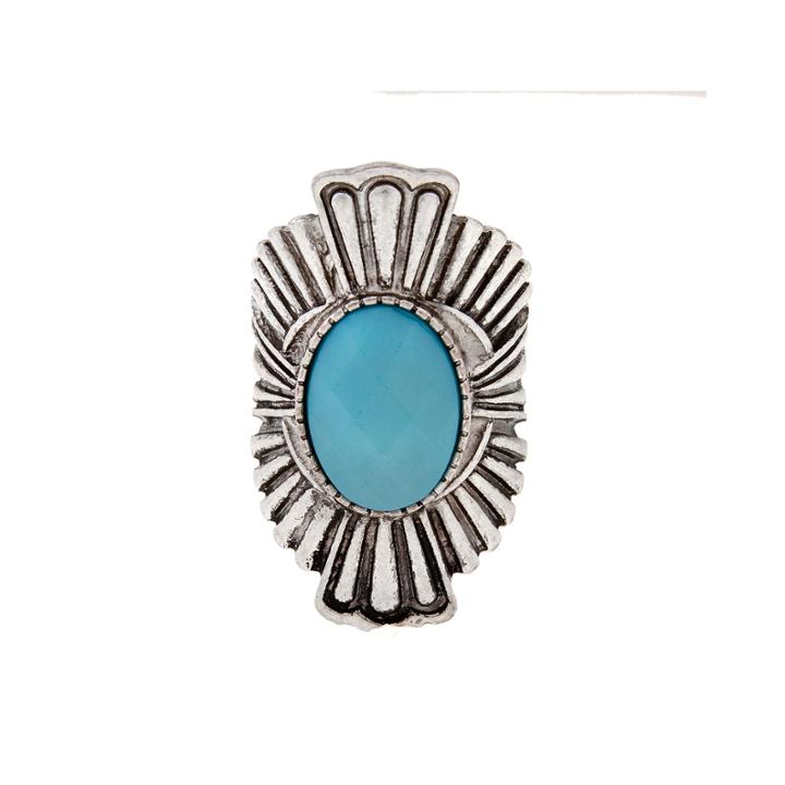 Mixit&trade; Silver Stretch Ring