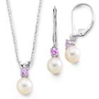 Cultured Freshwater Pearl & Birthstone Set