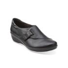 Clarks Everlay Kara Leather Womens Loafers In Wide Width