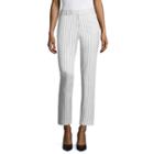 Liz Claiborne Classic Fit Cotton Emma Pant - Tall