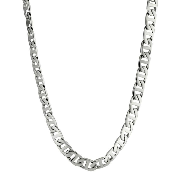 Mens Stainless Steel 22 10mm Marine Link Chain