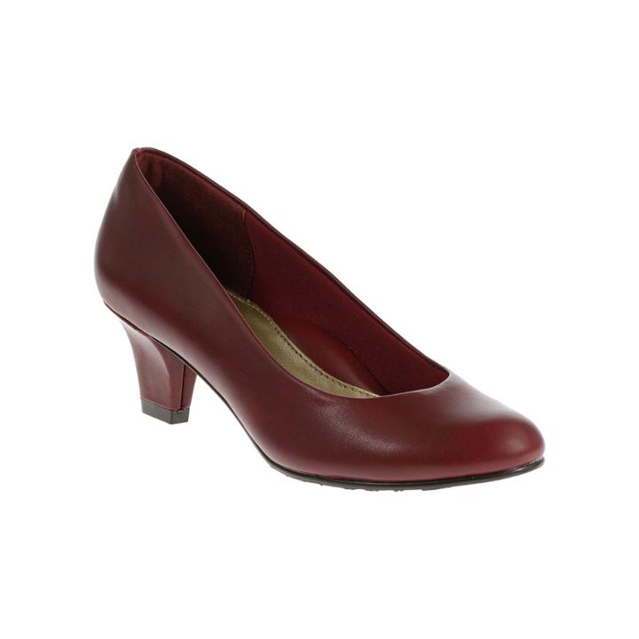 Hush Puppies Gail Leather Pumps - Wide