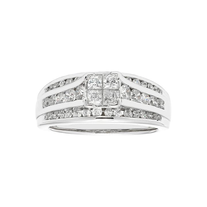 Limited Quantities2 Ct. T.w. Diamond 14k White Gold Engagement Ring