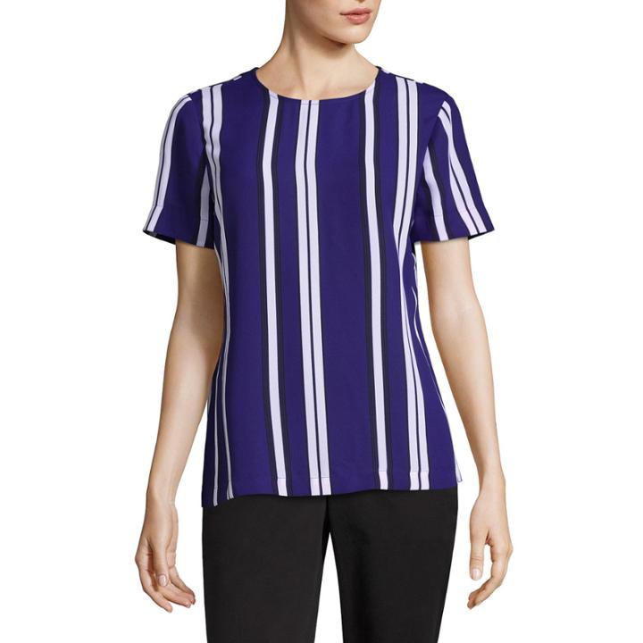 Worthington Scoop Neck Short Sleeve Tee
