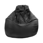 Faux-leather Teardrop Beanbag
