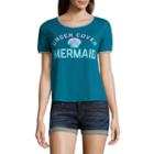 Under Cover Mermaid Graphic T-shirt- Junior