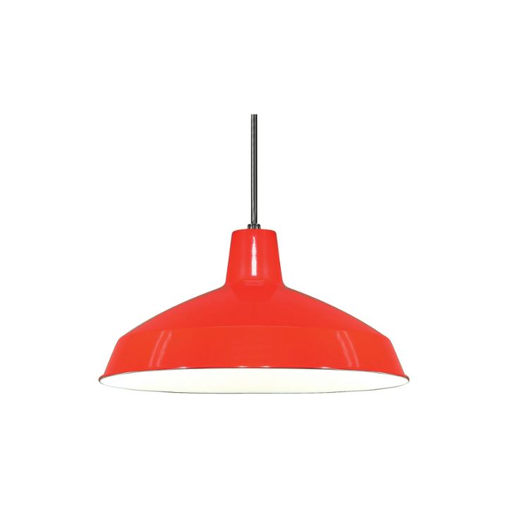 Filament Design 1-light Red Outdoor Hanging Lantern