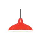 Filament Design 1-light Red Outdoor Hanging Lantern