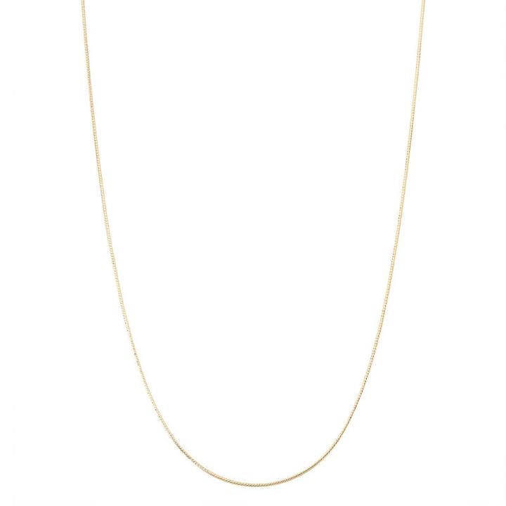 10k Gold Semisolid Snake 22 Inch Chain Necklace