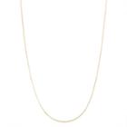 10k Gold Semisolid Snake 22 Inch Chain Necklace