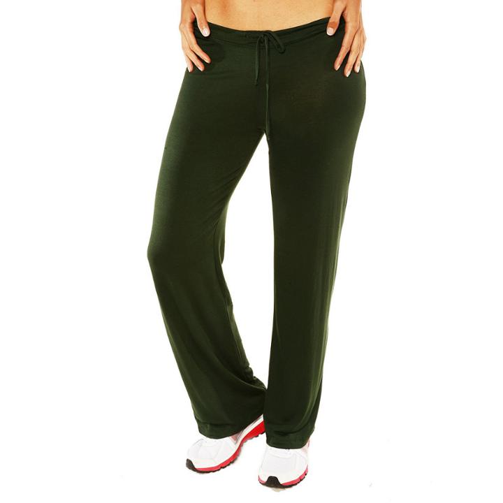 24/7 Comfort Apparel Draw String Narrow Knit Pull-on Pants