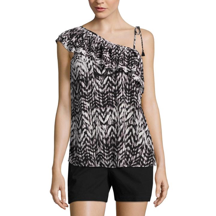 A.n.a Sleeveless Gauze Blouse