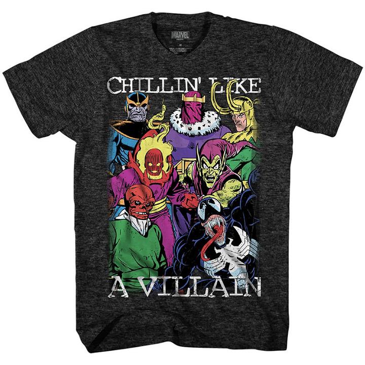 Marvel Villow Graphic Tee