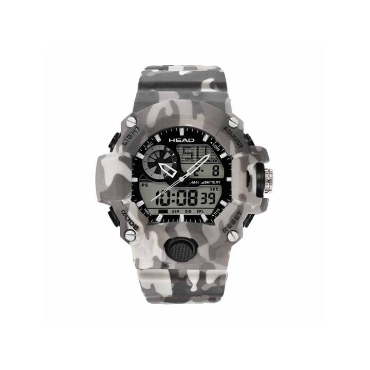 Head Freeride Mens Gray Strap Watch-he-105-03