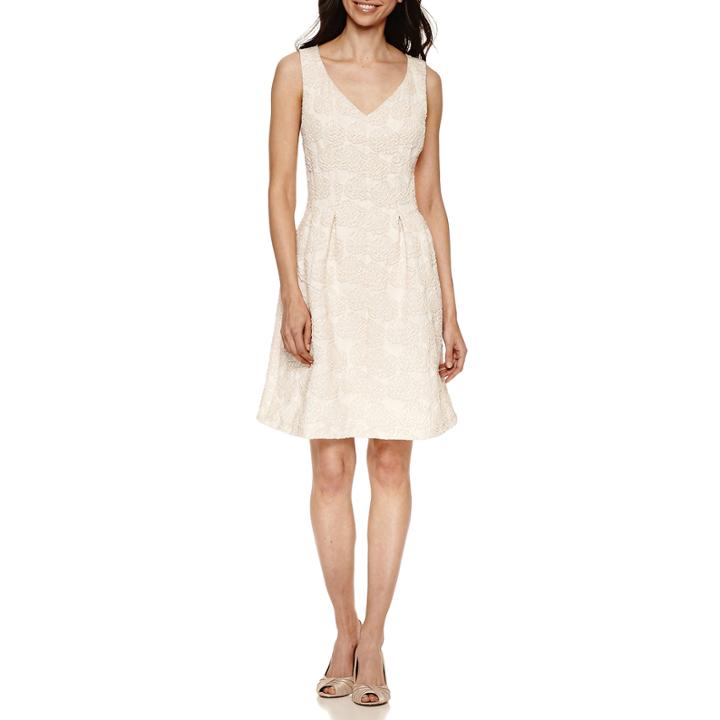 Scarlett Sleeveless Fit & Flare Dress