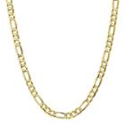 10k Gold Solid Figaro 20 Inch Chain Necklace