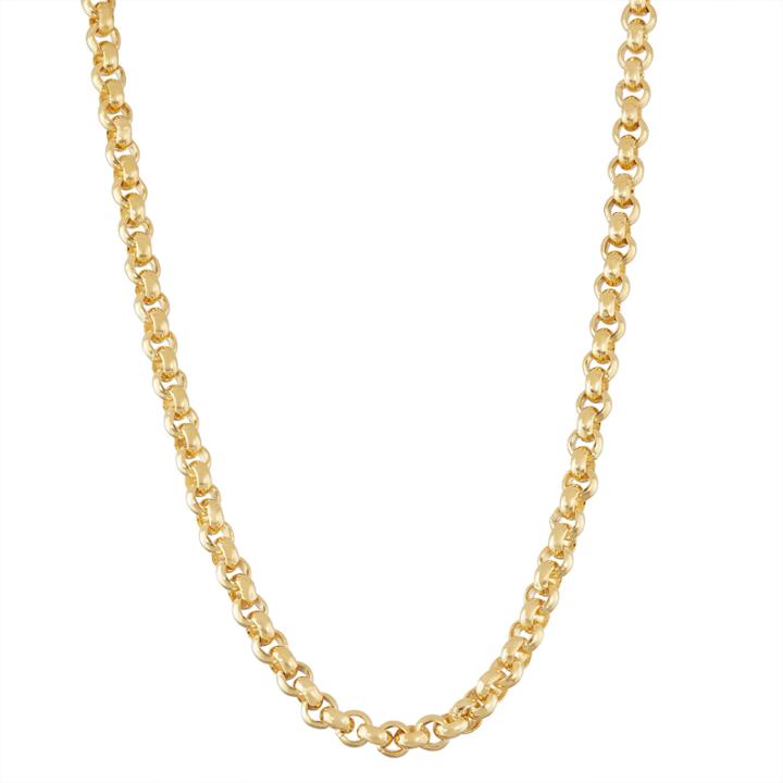 14k Gold Over Silver 20 Inch Chain Necklace