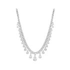 Cz By Kenneth Jay Lane Cubic Zirconia Vintage Drama Necklace