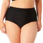 Allure By Img High Waist Swimsuit Bottom-juniors Plus