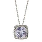 Sparkle Allure&trade; Purple Cubic Zirconia Pendant Necklace