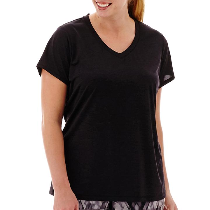 Xersion™ Short-sleeve Melange T-shirt - Plus