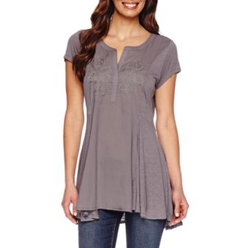 Adobe Star Short-sleeve Embroidered Tee