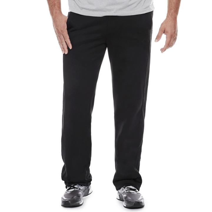 Adidas Fleece Workout Pants - Big And Tall