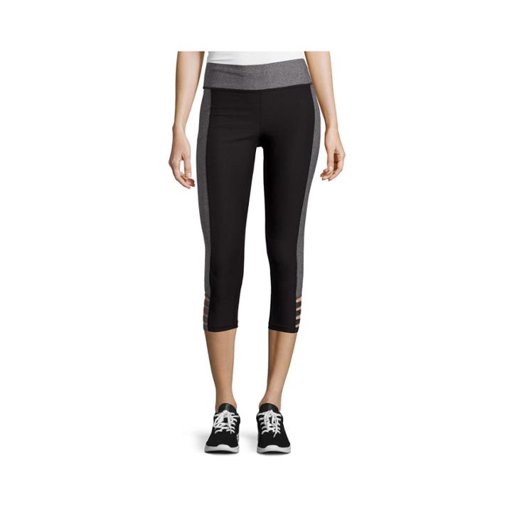 Xersion&trade; Stripe Capri Leggings