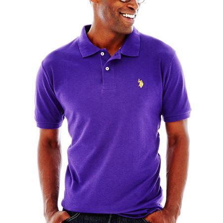 U.s. Polo Assn. Short-sleeve Solid Interlock Polo