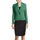 Le Suit Long Sleeve 1-button Skirt Suit