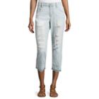 A.n.a Boyfriend-fit Cropped Jeans