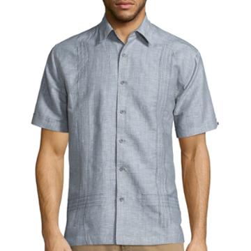 Havanera Pocket Embroidered Shirt