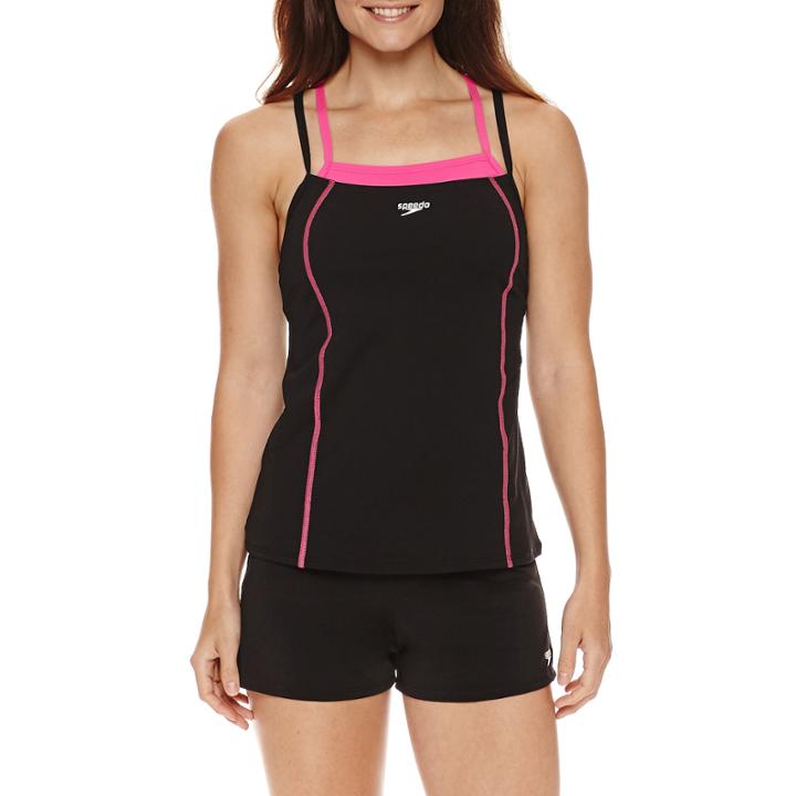 Speedo Double Strap Tankini Swimsuit Top