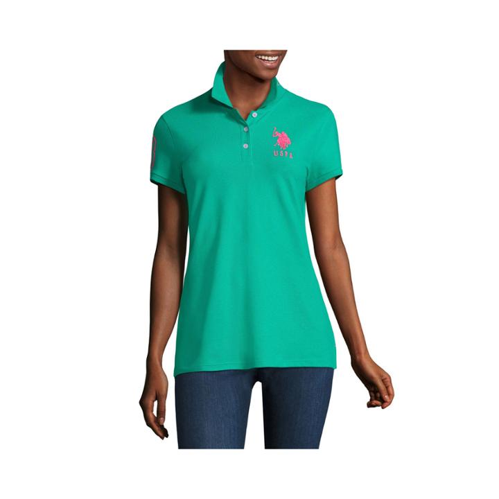 Us Polo Assn. Short Sleeve Knit Polo Shirt - Juniors