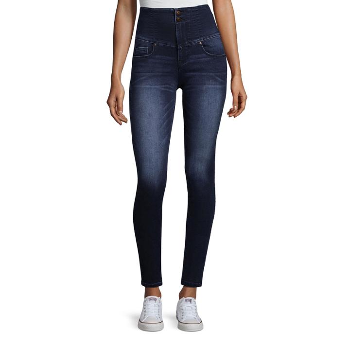 Lue Spice High Waist Corsett Skinny Jean-juniors