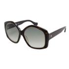 Balenciaga Sunglasses Ba0049 / Frame: Dark Havanalens: Grey Gradient
