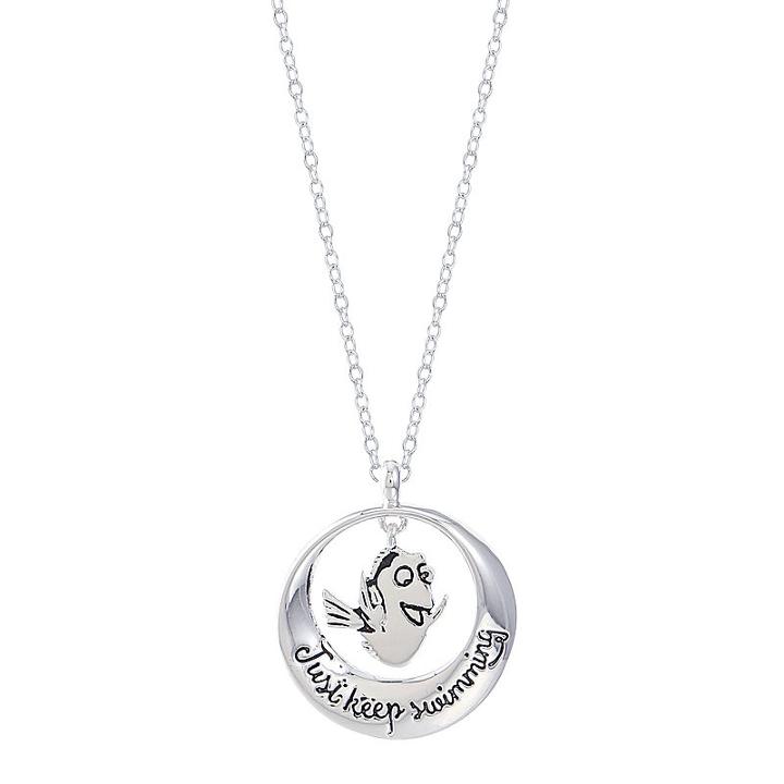 Disney Disney Womens Finding Dory Pendant Necklace