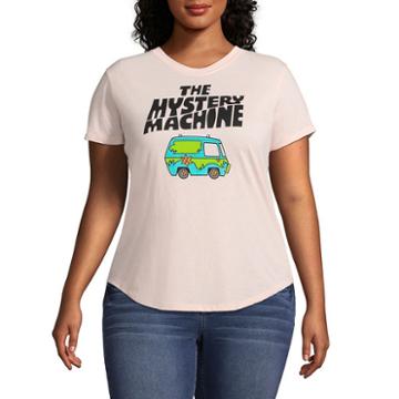 Scooby Doo Mystery Machine Tee - Juniors Plus