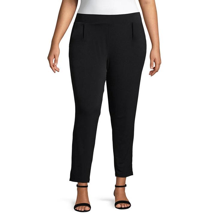 Alyx Knit Pull-on Pants With Pockets - Plus