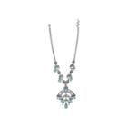 Mixit&trade; Silver-tone Simulated Turquoise Southwest Pendant Necklace