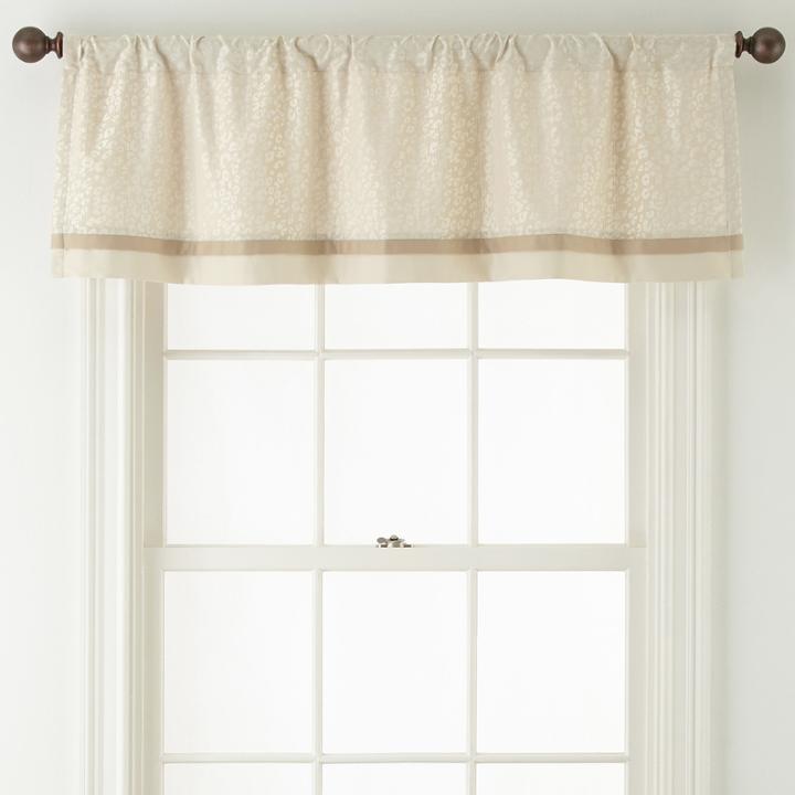 Liz Claiborne Livingston Leopard Jacquard Valance