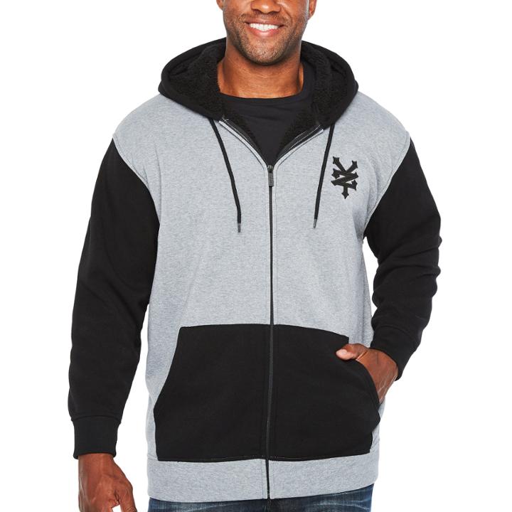 Zoo York Midweight Hooded Fleece Jacket - Big And Tall