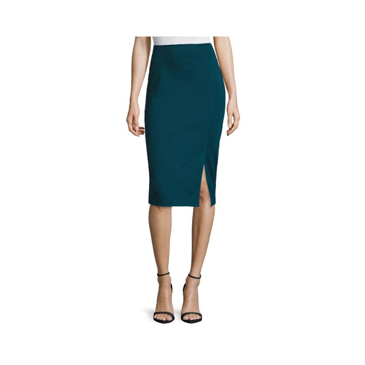 Worthington Pencil Skirt With Slit - Tall