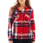Levis Long-sleeve Plaid Boyfriend Shirt