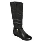 Yuu&trade; Simona Wedge Buckled Womens Boots
