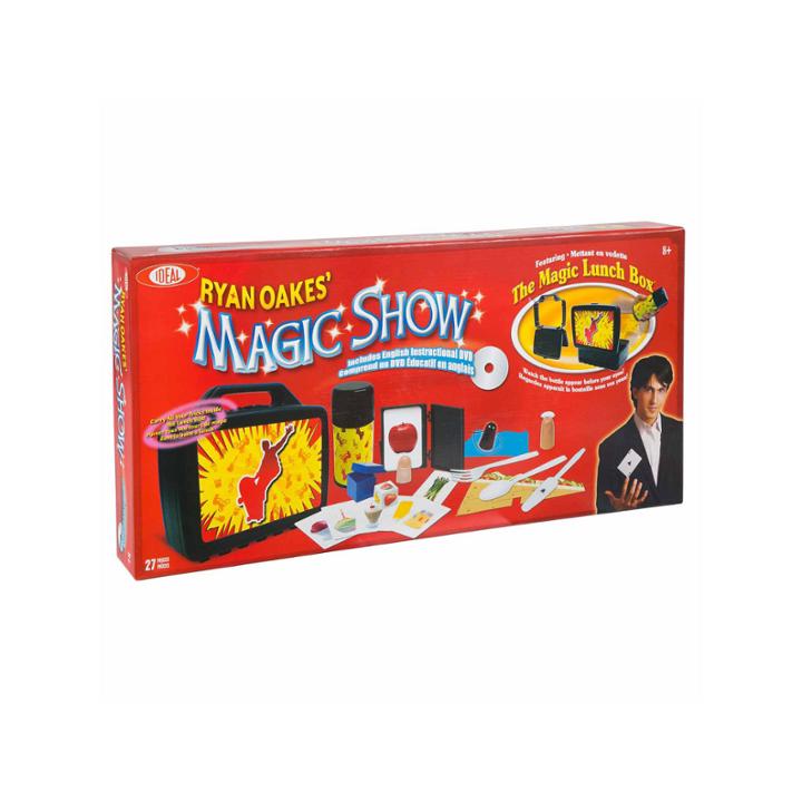 Ideal Ryan Oakes 101 Trick Magic Show Lunch Set & Dvd Unisex 13-pc. Dress Up Accessory