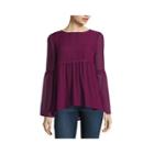 Stylus&trade; Long Bell-sleeve Blouse - Tall