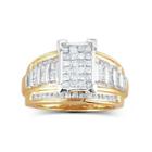 1 Ct. T.w. Diamond Engagement Ring 14k Gold