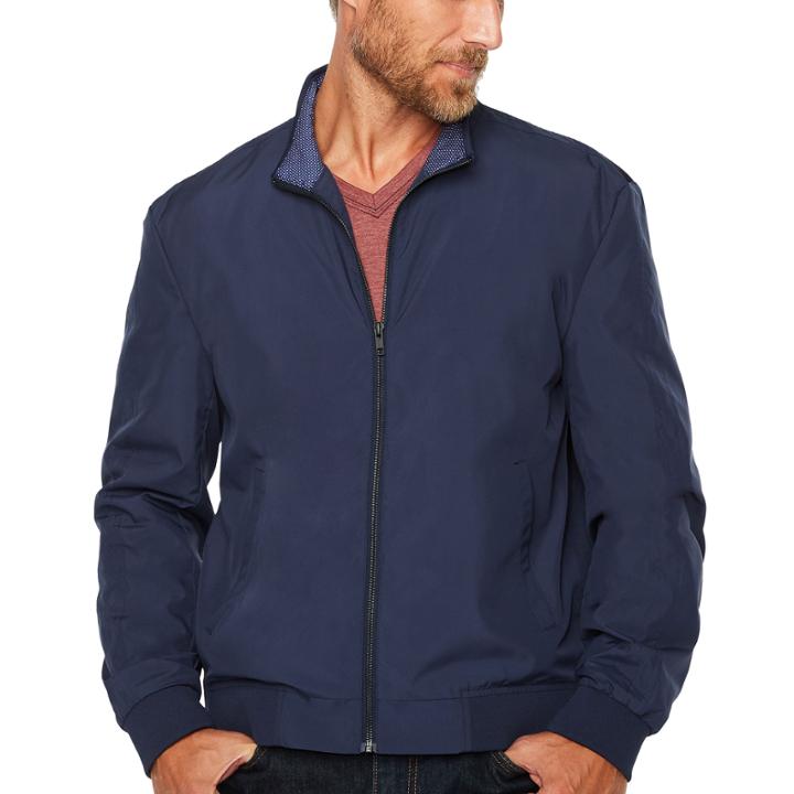 Society Of Threads Hybrid Microfiber Bomber Jacket