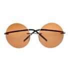 Simplify Sunglasses Rimless Round Sunglasses-womens